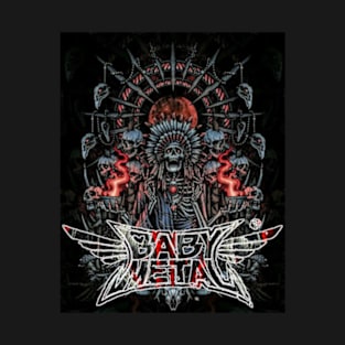 metal baby skull T-Shirt