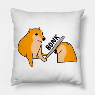 Doge Bonk Pillow