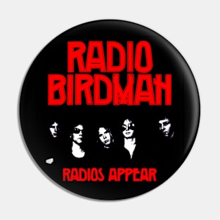 Radios Appear 1977 Garage Punk Classic Pin