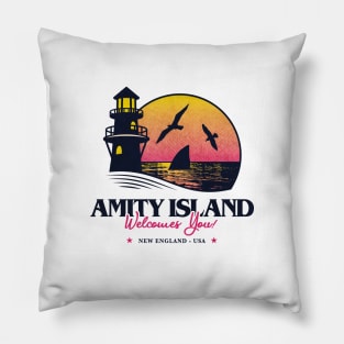 Amity Island Pillow