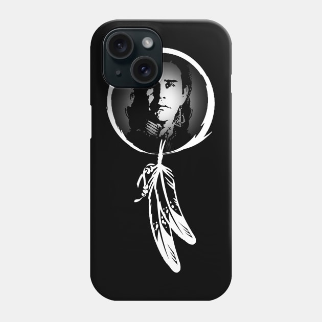 Nee-gon-we-way-we-dun (Clyde Bellcourt) Phone Case by GardenOfNightmares