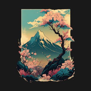 Japanese retro and vintage art traditional T-Shirt