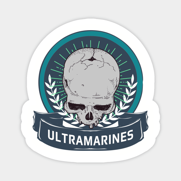 ULTRAMARINES Magnet by theanomalius_merch