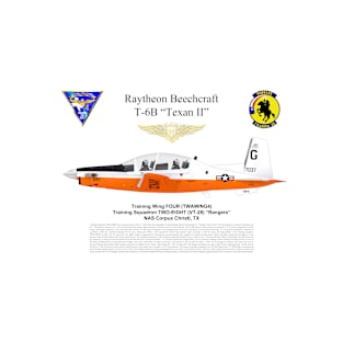 T-6B Texan II Poster VT-28 T-Shirt