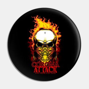 corona attack Pin