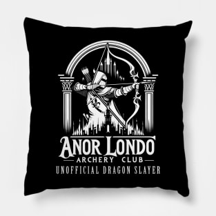 UNOFFICIAL DRAGON SLAYER - Anor Londo Archery Club Pillow