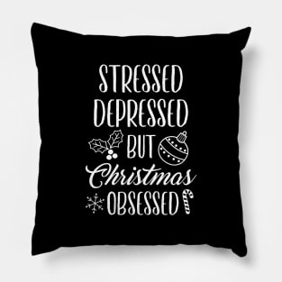 Christmas Obsessed Pillow