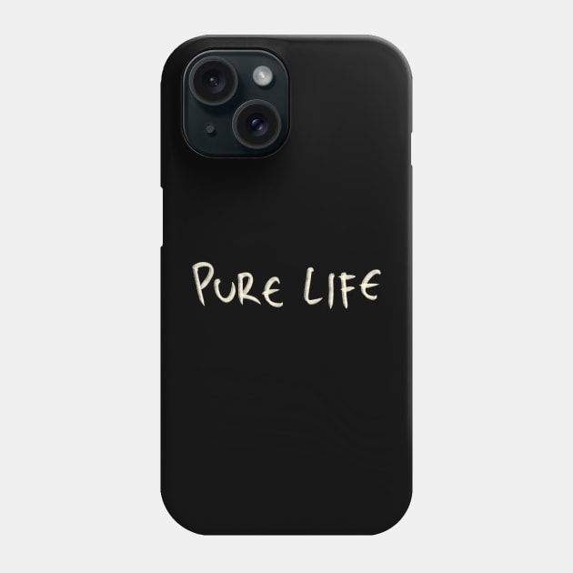 Hand Drawn Pure Life Phone Case by Saestu Mbathi