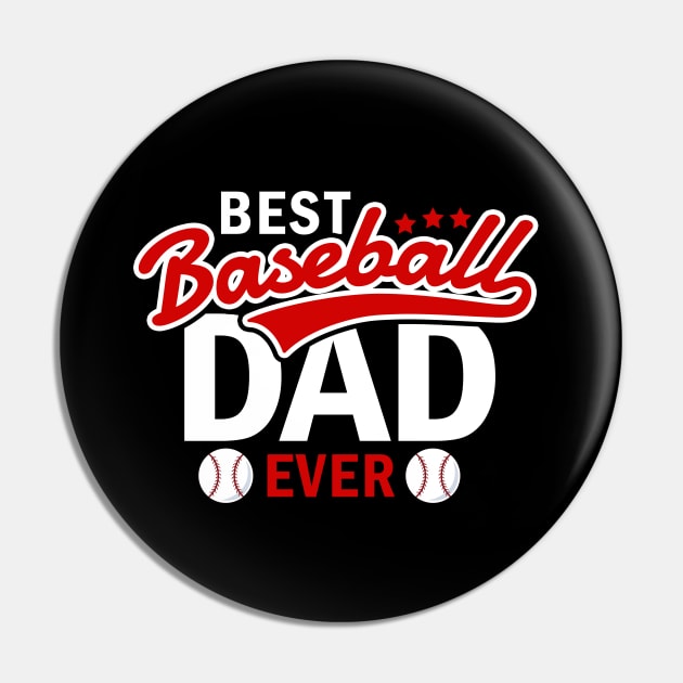 Best Baseball Dad Ever Softball Tee Cool Baseball Father Pin by Proficient Tees