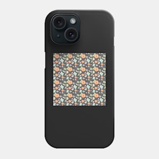 Elegant seamless pattern with flowers, vector illustration Phone Case