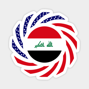 Iraqi American Multinational Patriot Flag Magnet