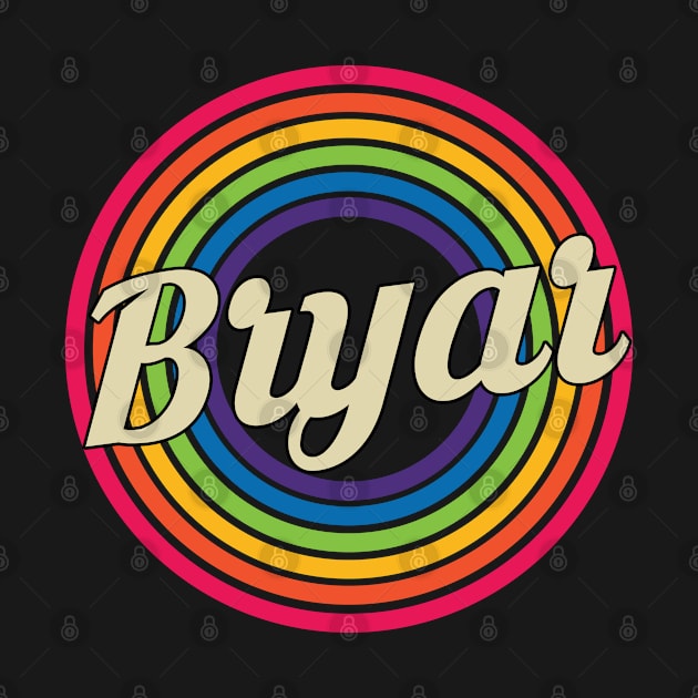 Bryar - Retro Rainbow Style by MaydenArt