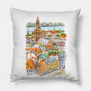 Bright Riga Pillow