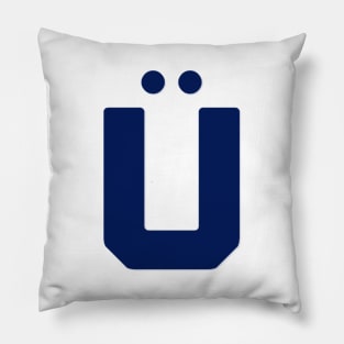 Umlaut Ü Edit Pillow