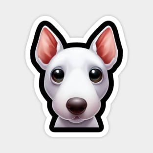 Woofin' Wonderful Bull Terrier Magnet