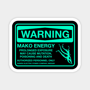 Warning: Mako Energy Magnet