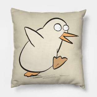 Naked Penguin Pillow