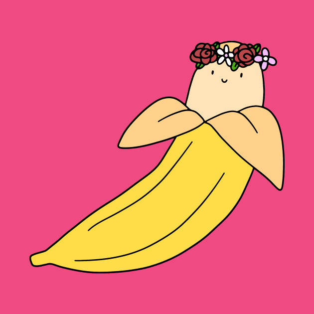 Flower Crown Banana by saradaboru