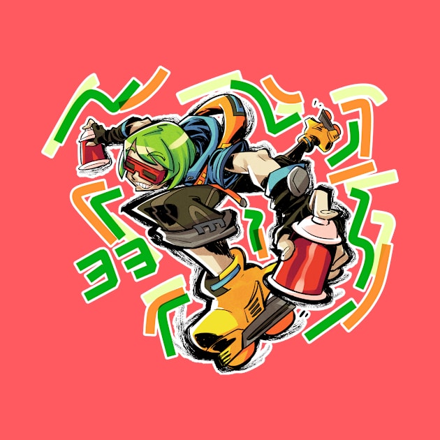 Jet Set Radio : Yoyo by Rafchu