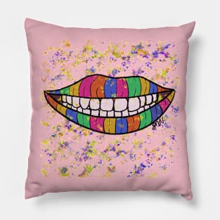 Sinister Grin Pillow