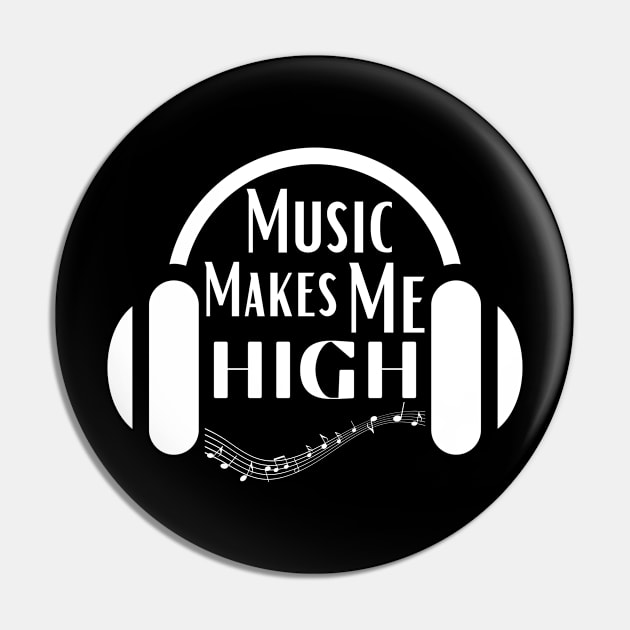 Afrinubi - Music Makes Me High Pin by Afrinubi™