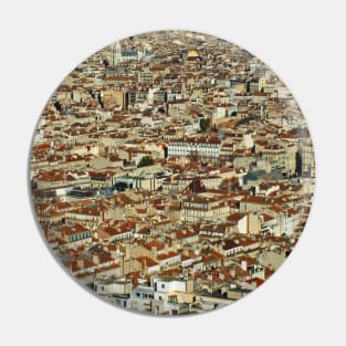 Marseille cityscape Pin