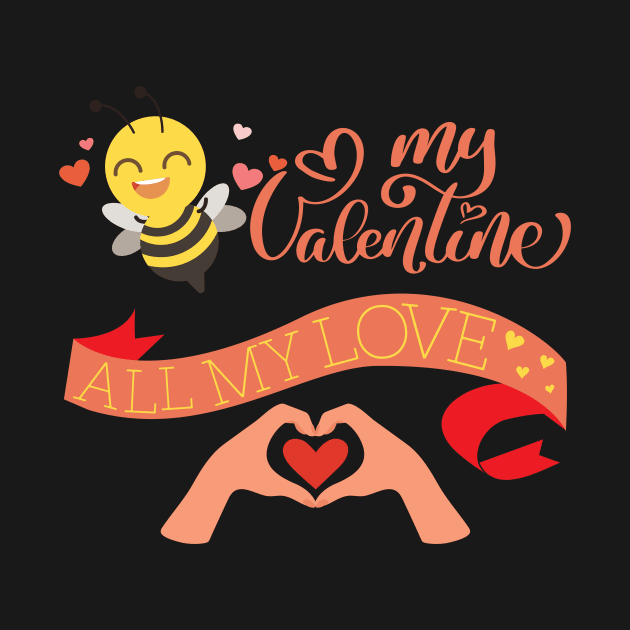 Bee My Valentine by ahlama87