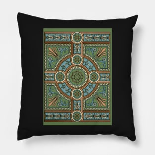 Celtic mandala Pillow