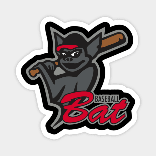 Baseball Bat Pun Magnet