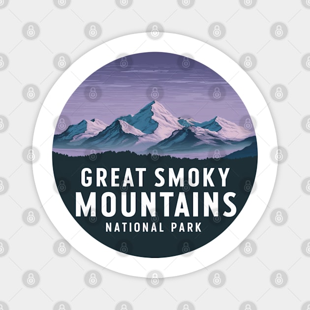 Great Smoky Mountains US National Park Magnet by Perspektiva