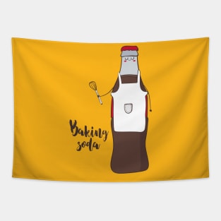 Baking Soda- Funny Cute Baking Gift Tapestry