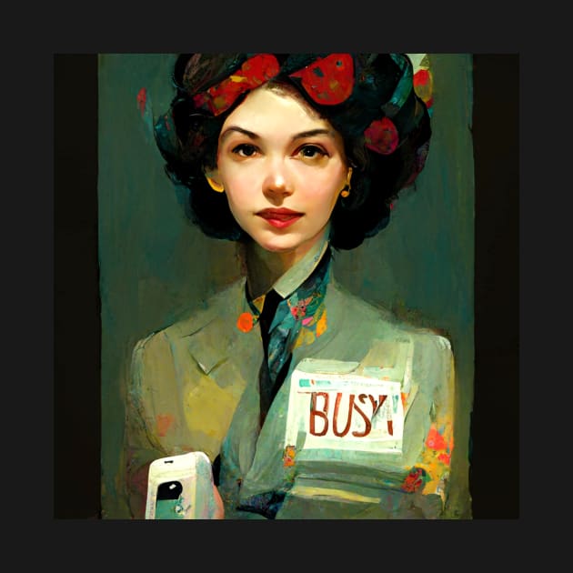 Busy Service Woman living her life while still staying stylish. by Liana Campbell