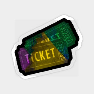 Fancy Tickets Magnet