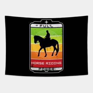 horse men riding Tapestry