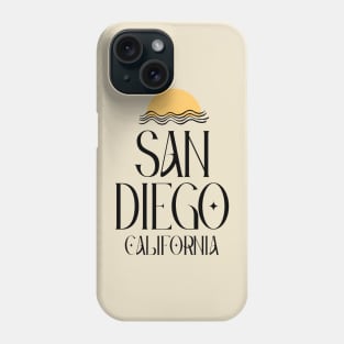 San Diego California Phone Case