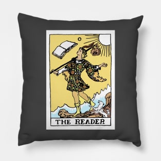 Bookish Tarot--The Reader Pillow