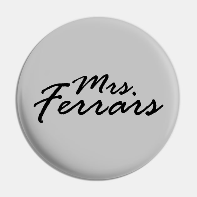 Mrs. Ferrars Pin by SeascapeArtist