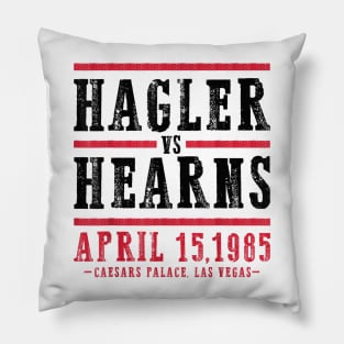 Hagler vs Hearns Pillow