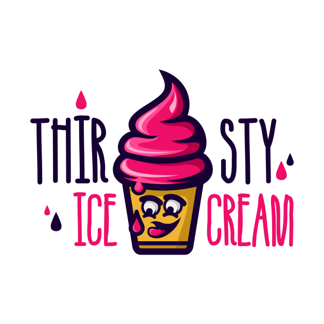 Thirsty Ice Cream by VEKTORKITA