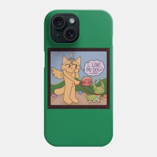 I Love My Dog Furry Kitty Phone Case