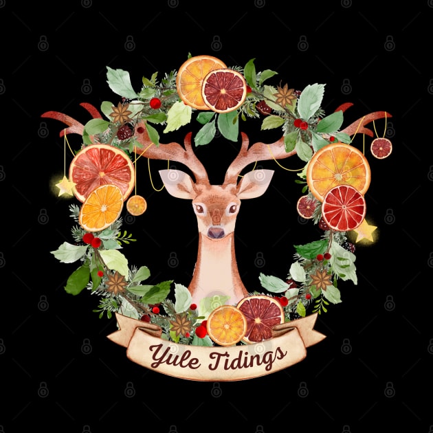 Yule Stag by LylaLace Studio