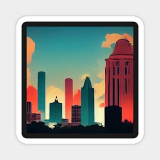 San Antonio | Comics Style Magnet