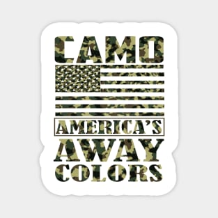 Camo - America's Away Colors Magnet