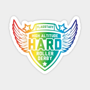 High Altitude Roller Derby Pride Magnet