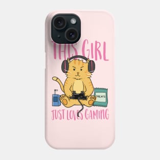 This Girl just Loves Gaming Phone Case