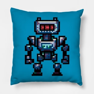 8-bit robot Pillow