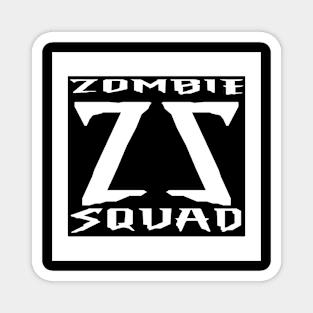 Zombie Squad ZS Sinister (White) Magnet