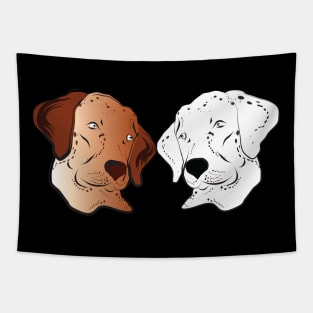 cartoon dog 3 Tapestry