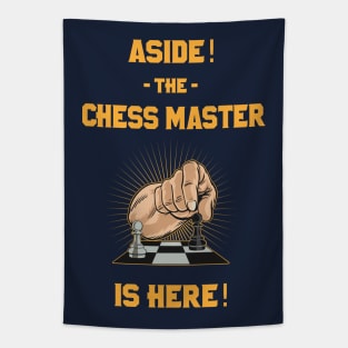 Funny Chess Lover Quote Tapestry