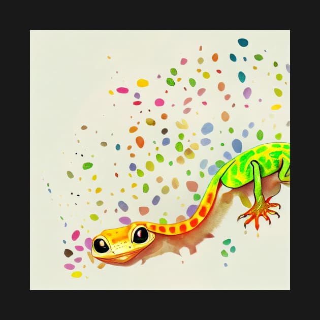 Colorful Gecko by fistikci